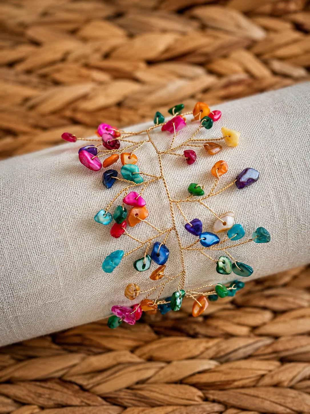 Brazalete Alambre Multicolor